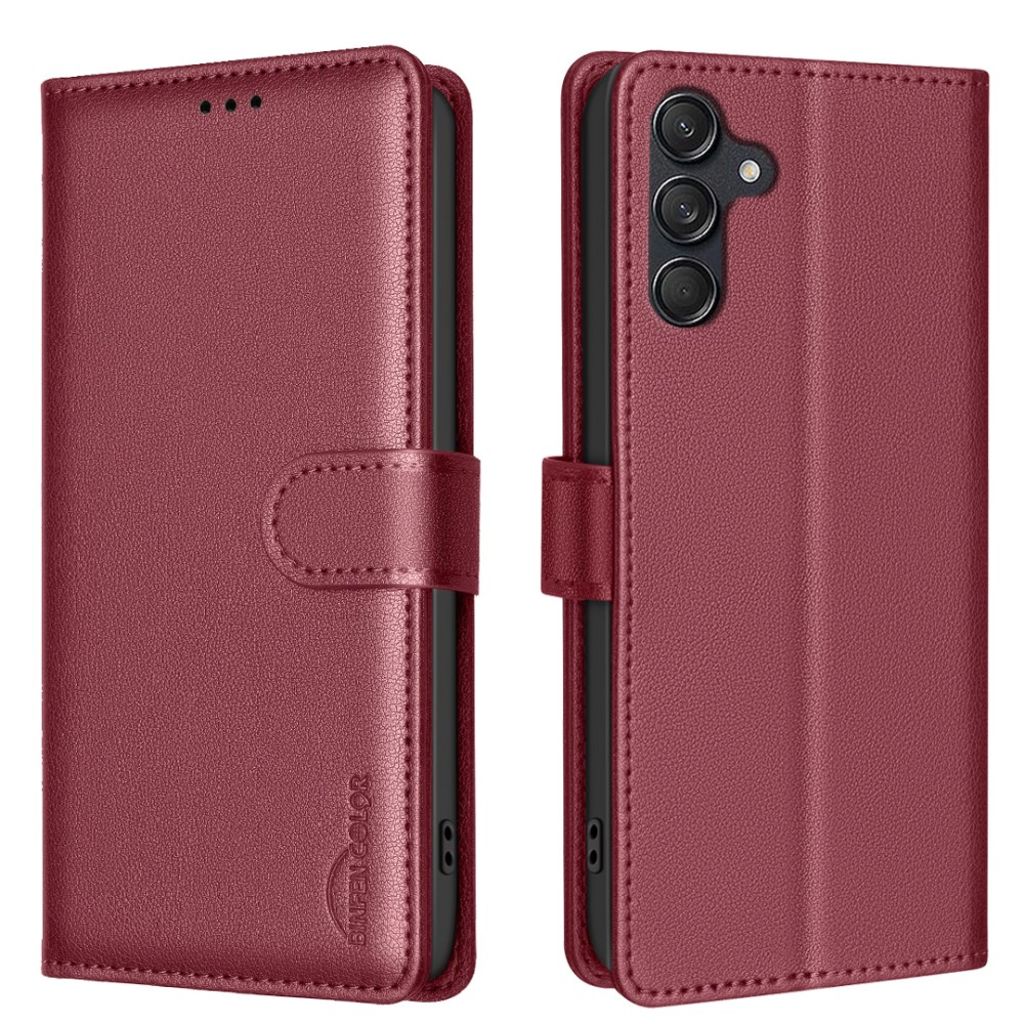 BINFEN COLOR Samsung Galaxy S25 FE fodral – röd