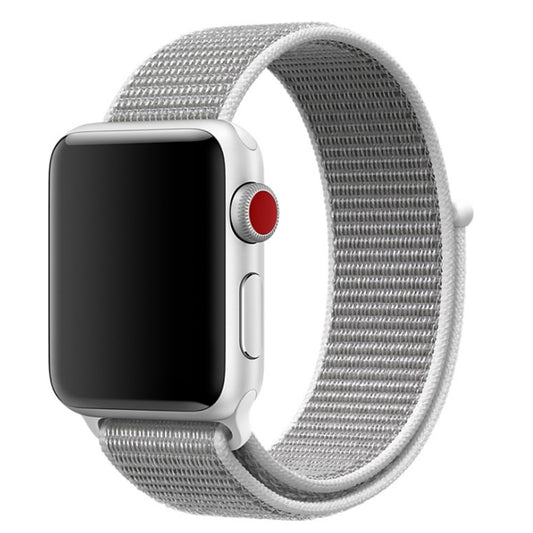 Apple Watch 38/40/41/42mm Velcro Watch Strap - White