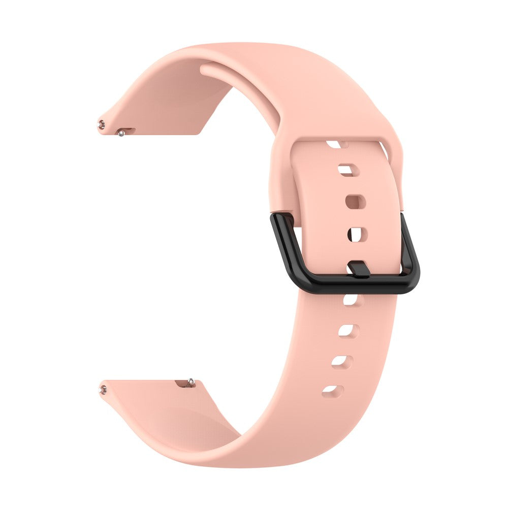 Smart Watch Silicone Watchband 20mm for Galaxy Watch4 etc. - Pink