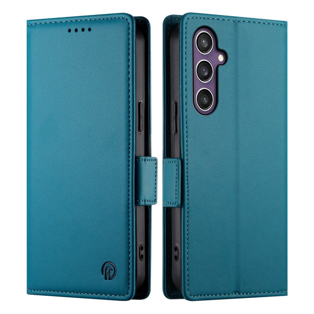 Samsung Galaxy S25 plånboksfodral – blå