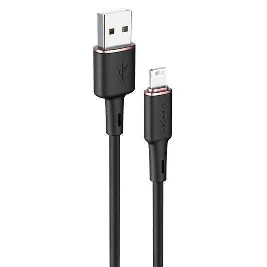 Acefast USB-A to Lightning MFI kabel, 2.4A, 1.2m - svart