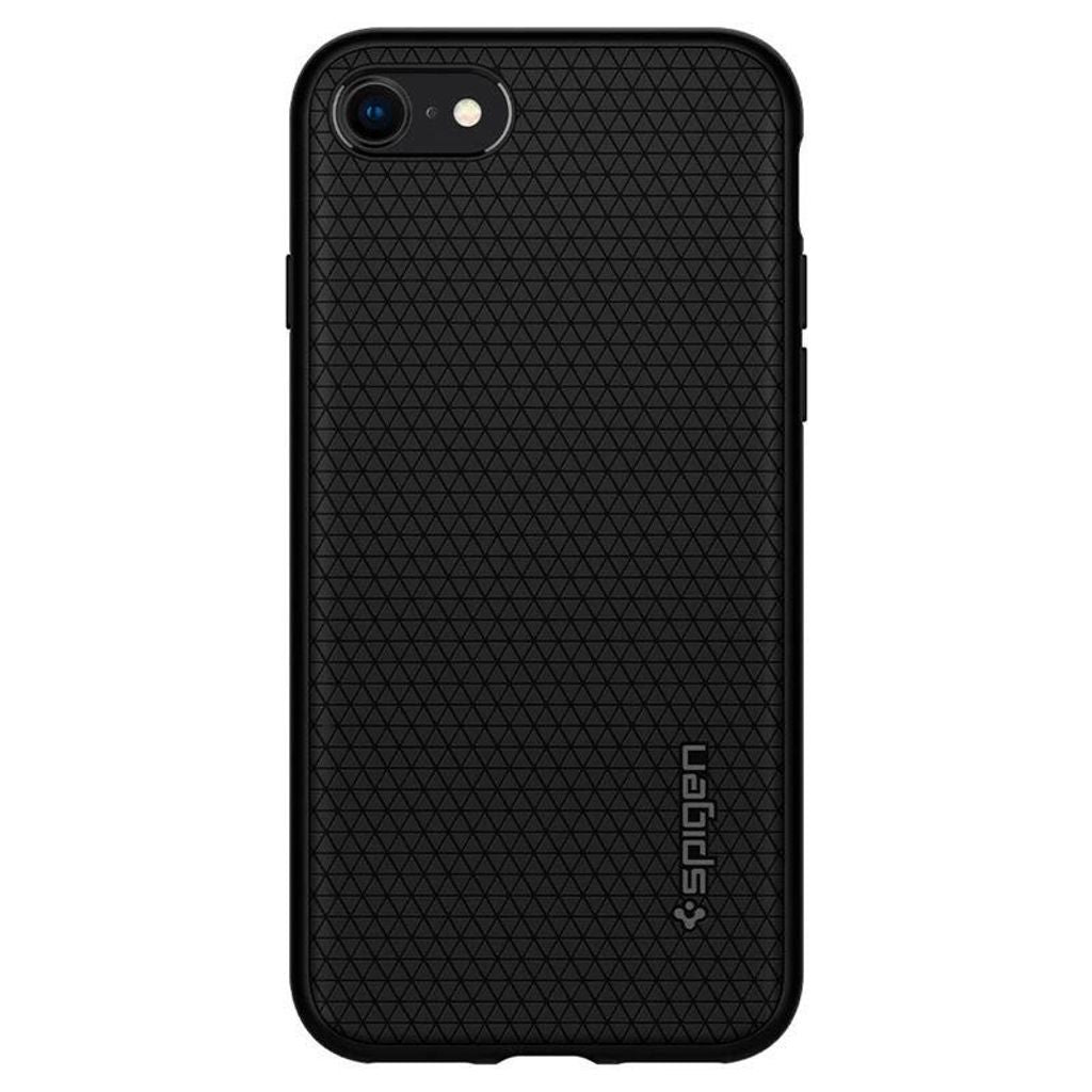 Spigen iPhone 7 / 8 / SE 2020 / 2022 Liquid Air skal – svart