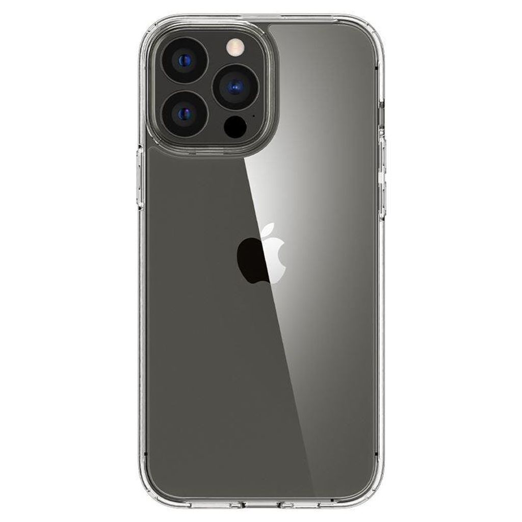 Spigen Ultra Hybrid skal till iPhone 13 Pro – Crystal transparent