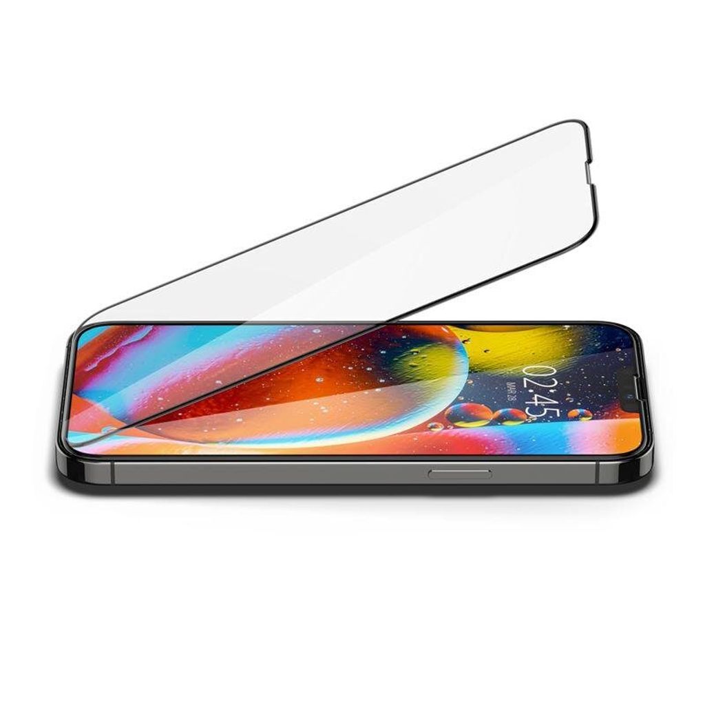 Spigen Glass FC härdat glas skärmskydd iPhone 13/13 Pro/14