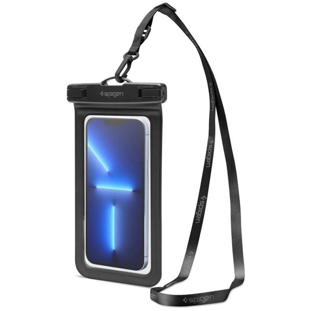 Spigen A601 Universal Waterproof skal – svart