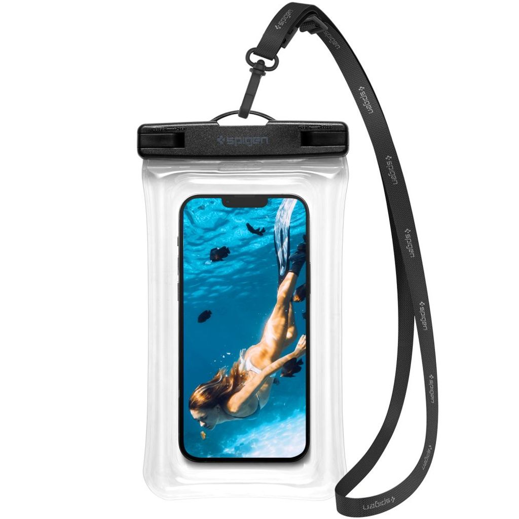 Spigen A610 Universal Waterproof Float skal – Crystal transparent