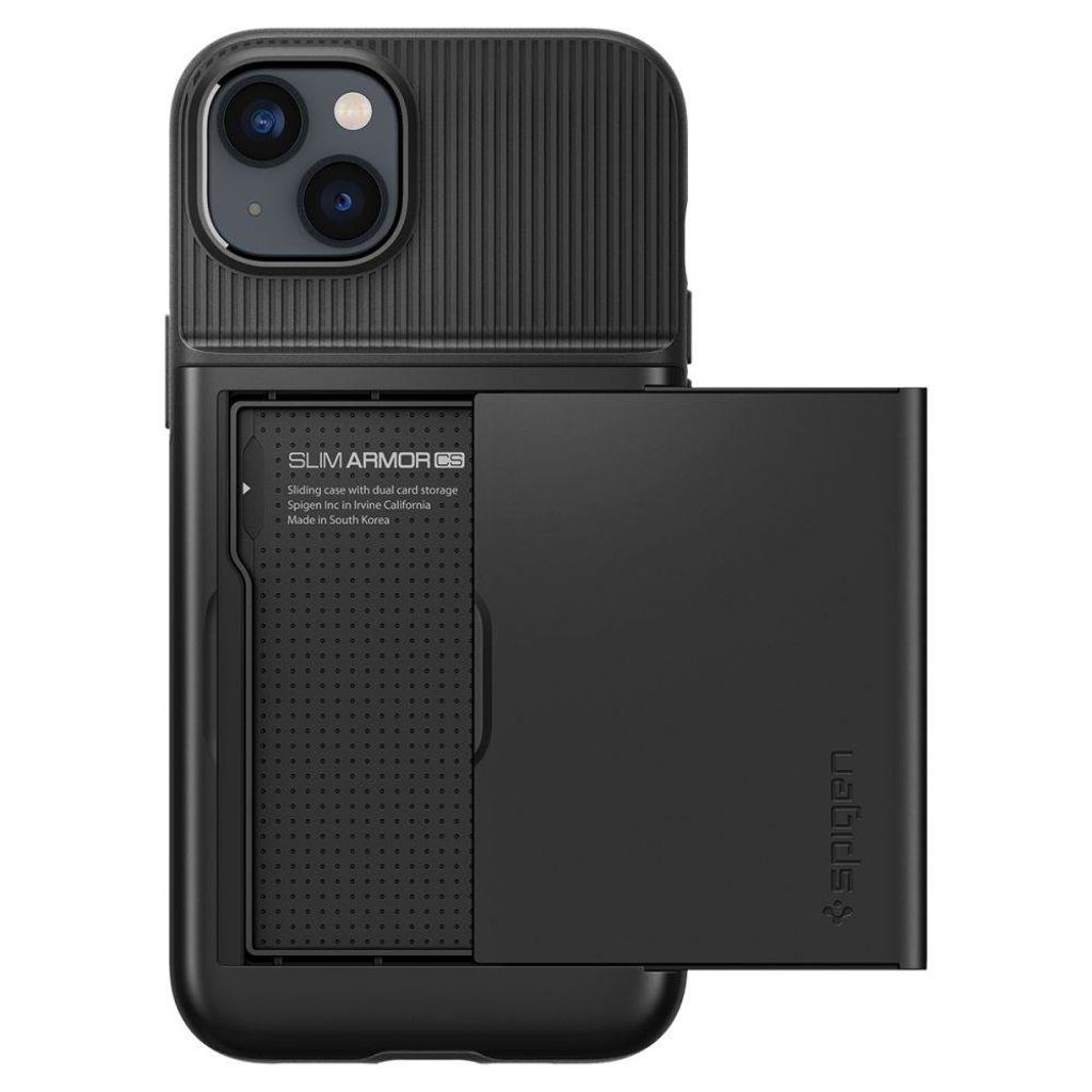 Spigen iPhone 14 Plus Slim Armor skal Cs – svart