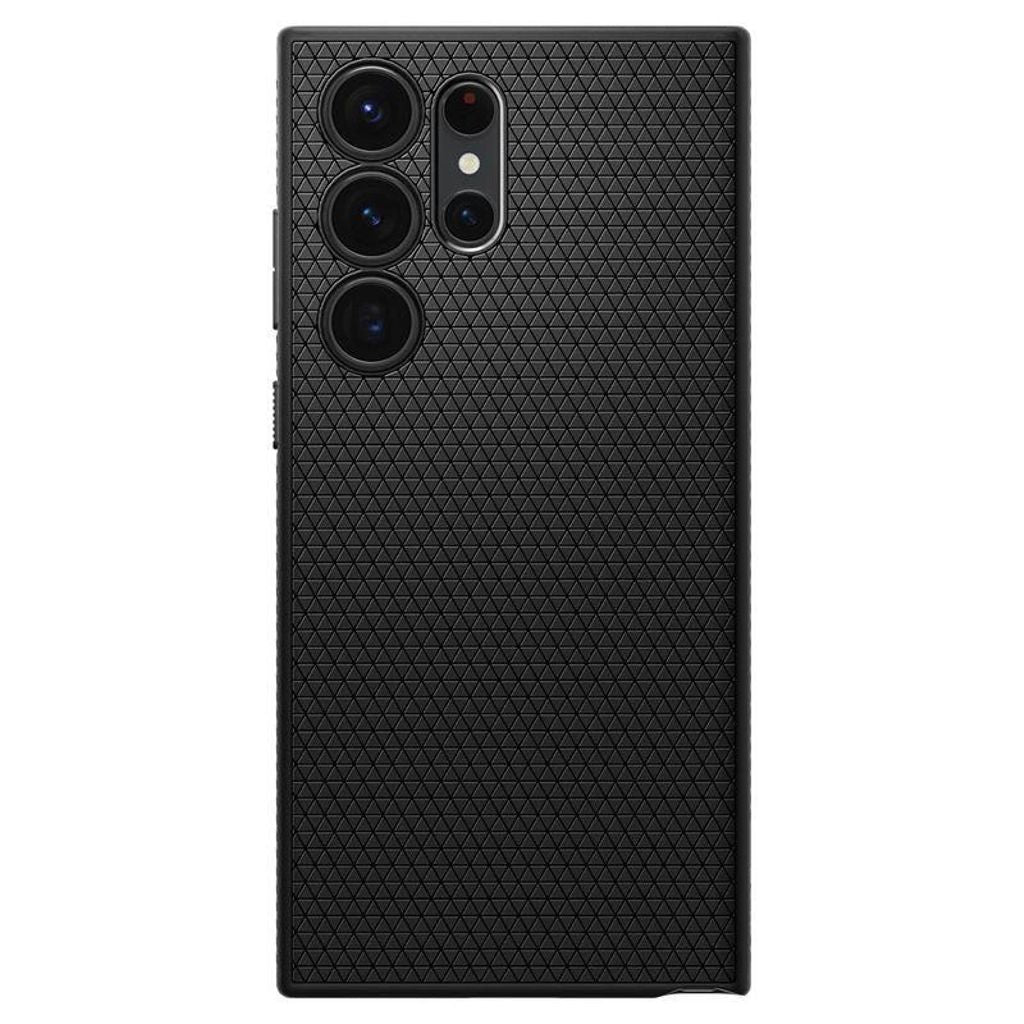 Spigen Samsung Galaxy S23 Ultra Liquid Air skal – Matt Svart