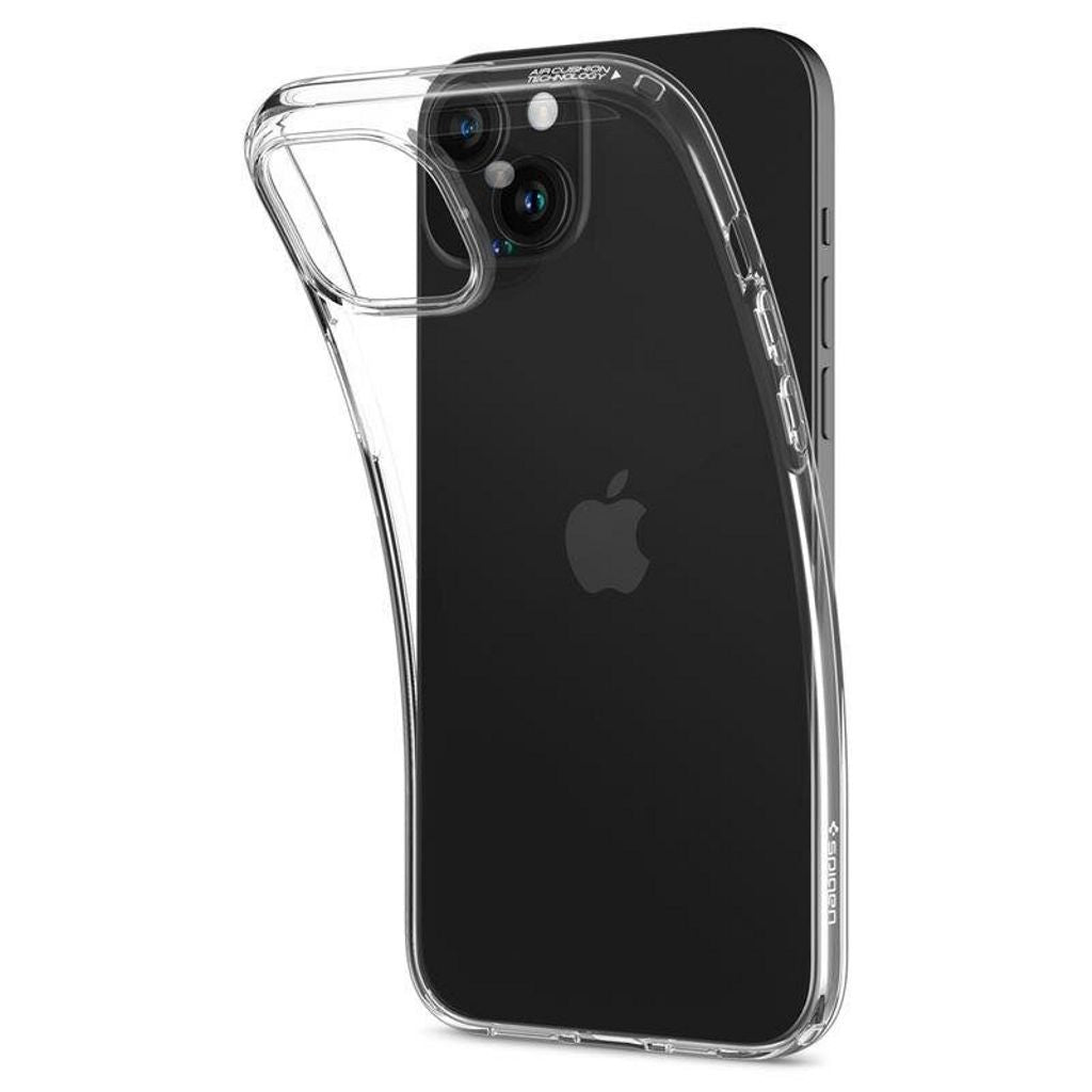 Spigen iPhone 15 Plus Liquid Crystal skal – Crystal transparent