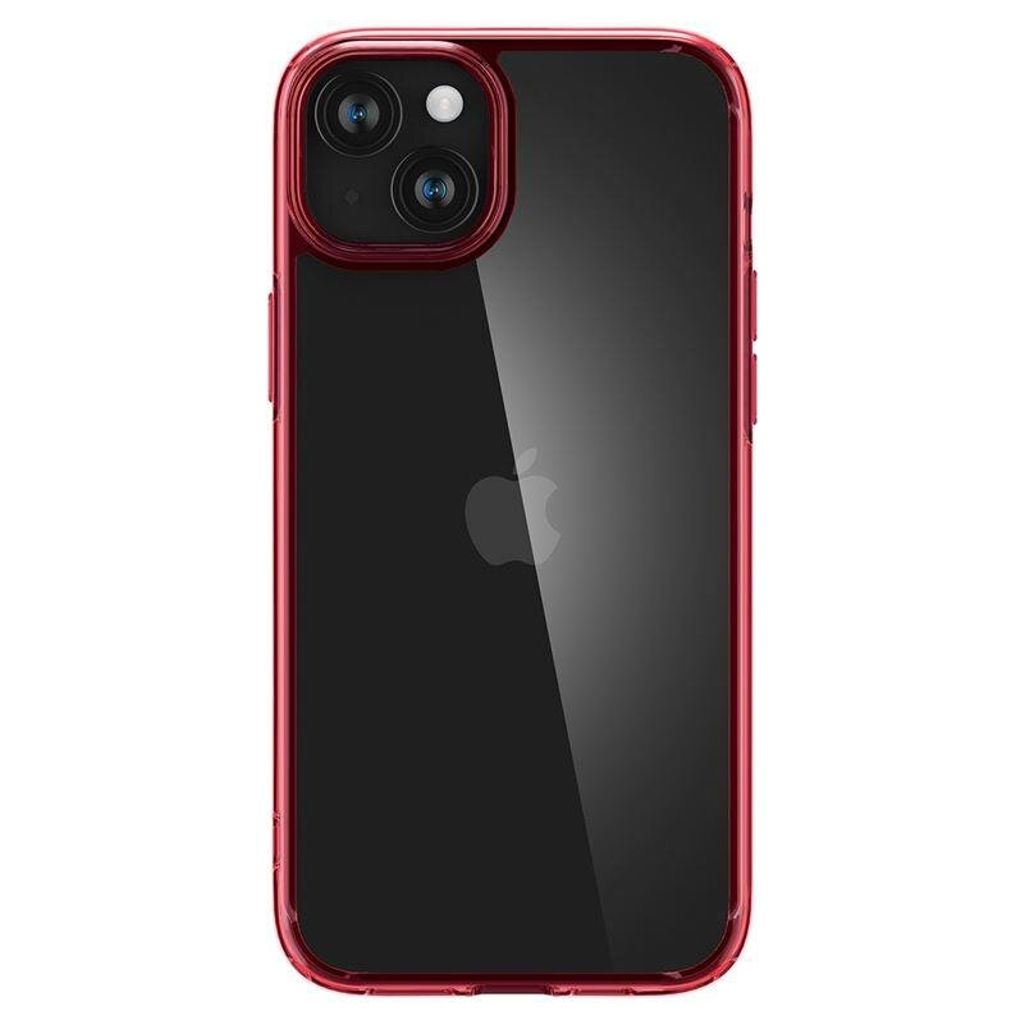 Spigen iPhone 15 Plus Ultra Hybrid skal – röd Crystal
