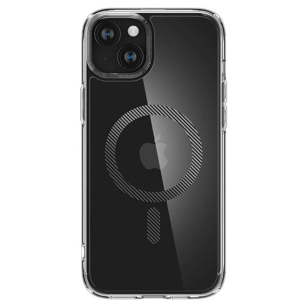 Spigen iPhone 15 Plus Ultra Hybrid skal Magsafe - Carbon Fiber