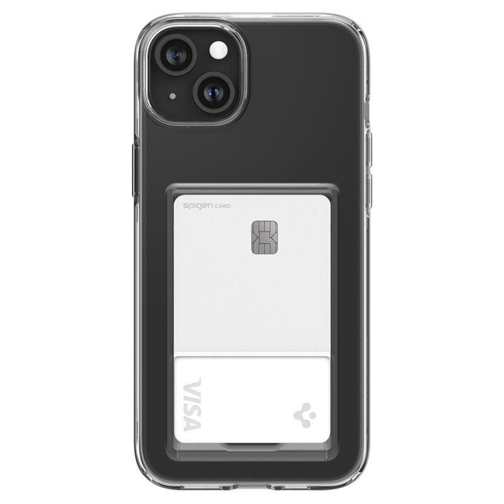 Spigen iPhone 15 Plus Crystal Slot skal – Crystal transparent