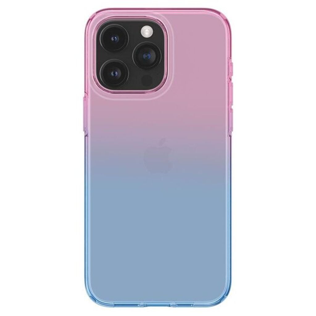Spigen iPhone 15 Pro Liquid Cyrstal skal – Gradation rosa