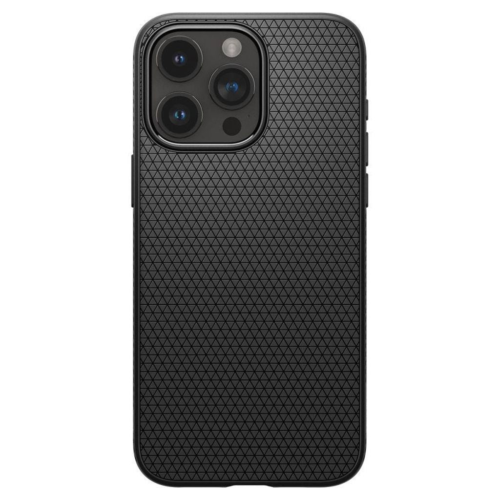 Spigen iPhone 15 Pro skal Liquid Air – Matte svart