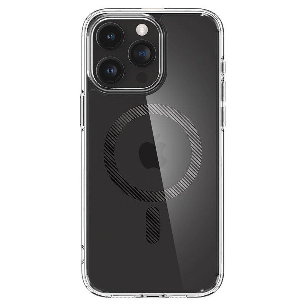 Spigen iPhone 15 Pro Ultra Hybrid skal Mag MagSafe – Carbon Fiber