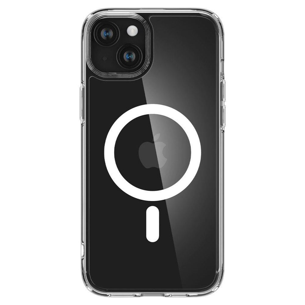Spigen Ultra Hybrid Mag iPhone 15 skal – vit