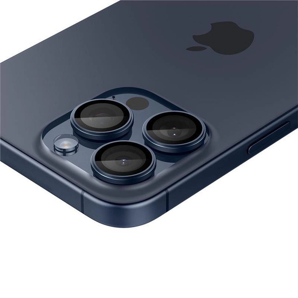 Spigen iPhone 14 Pro / 14 Pro Max / 15 Pro / 15 Pro Max Optik.Tr Ez Fit linsskydd, 2-pack