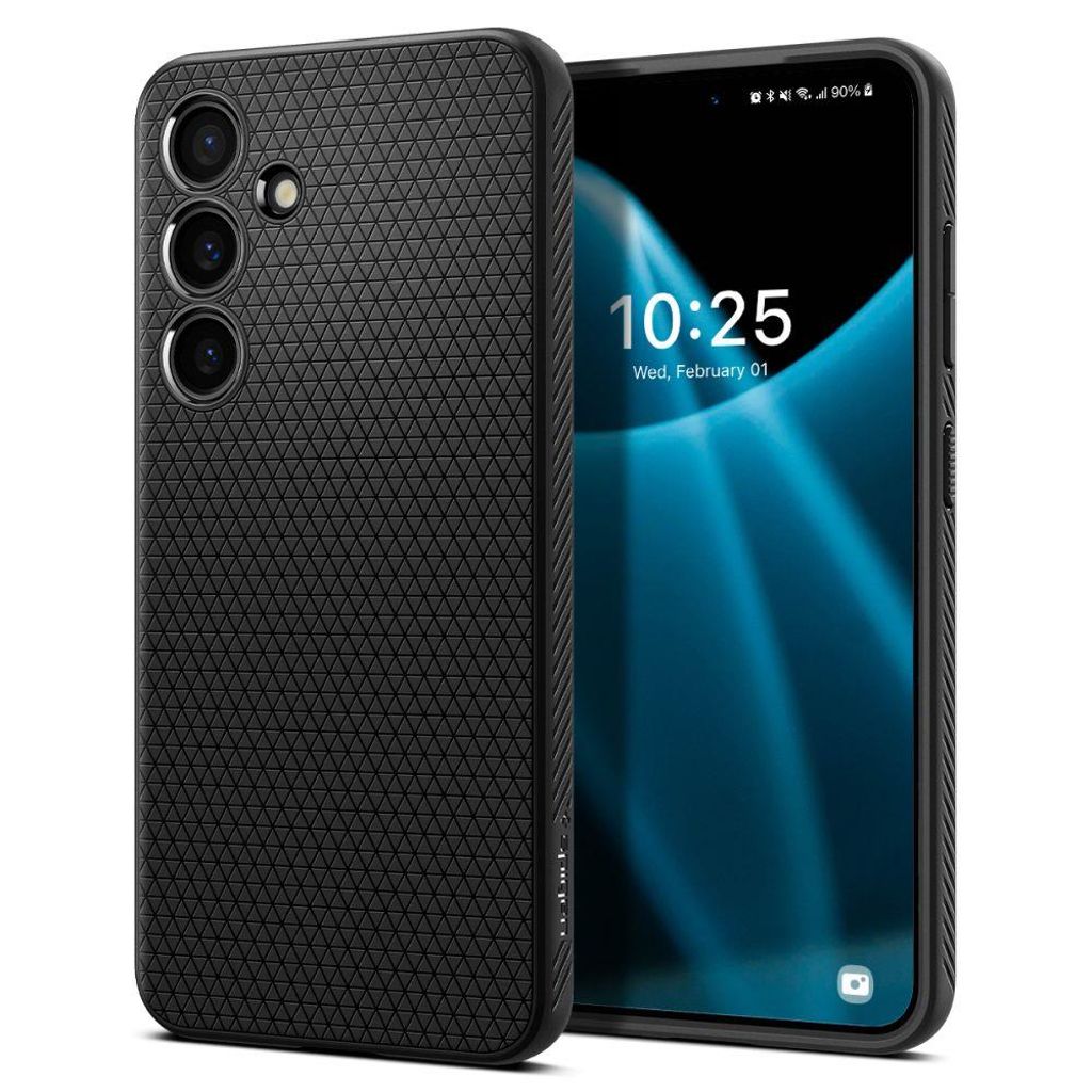 Spigen Liquid Air skal till Samsung Galaxy S24 – matte svart