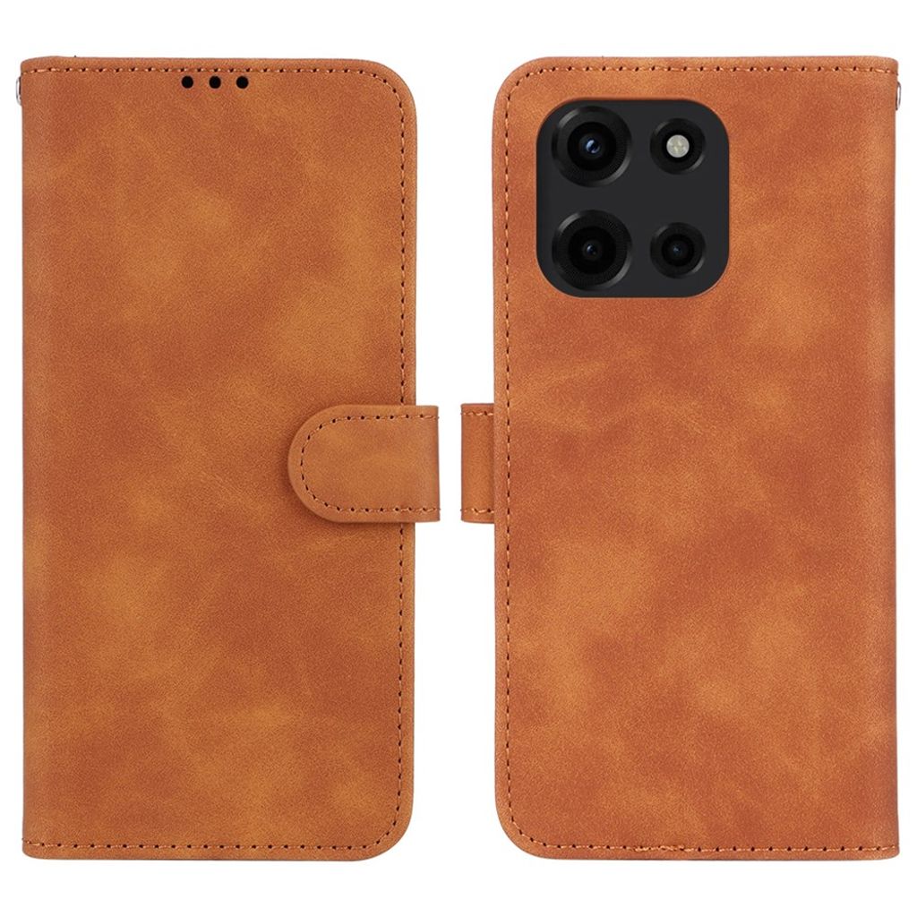 Motorola Edge 60 / 60 Fusion plånboksfodral with stativ – brun