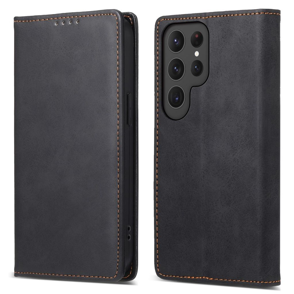 Samsung Galaxy S25 Ultra RFID Blocking plånboksfodral – svart