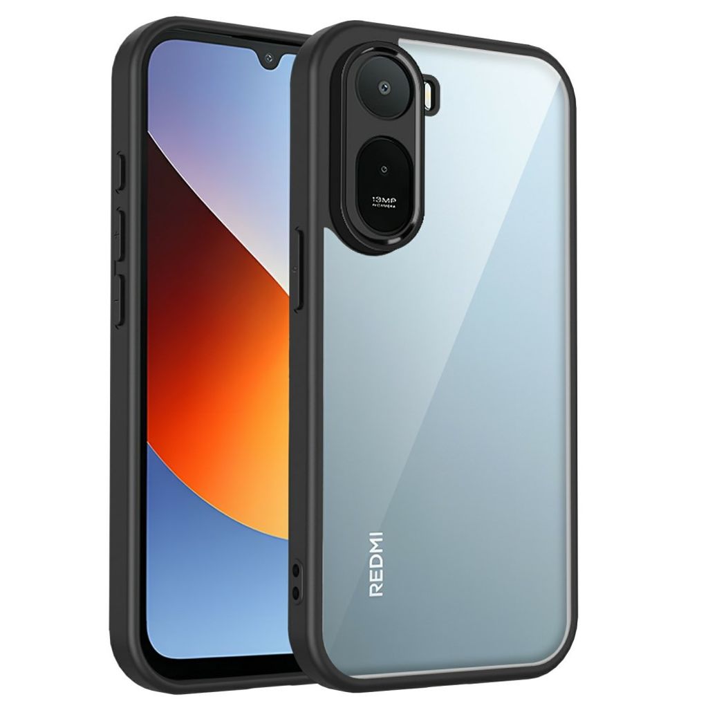 Xiaomi Redmi A7 Pro Shock proof skal – svart/Transparent
