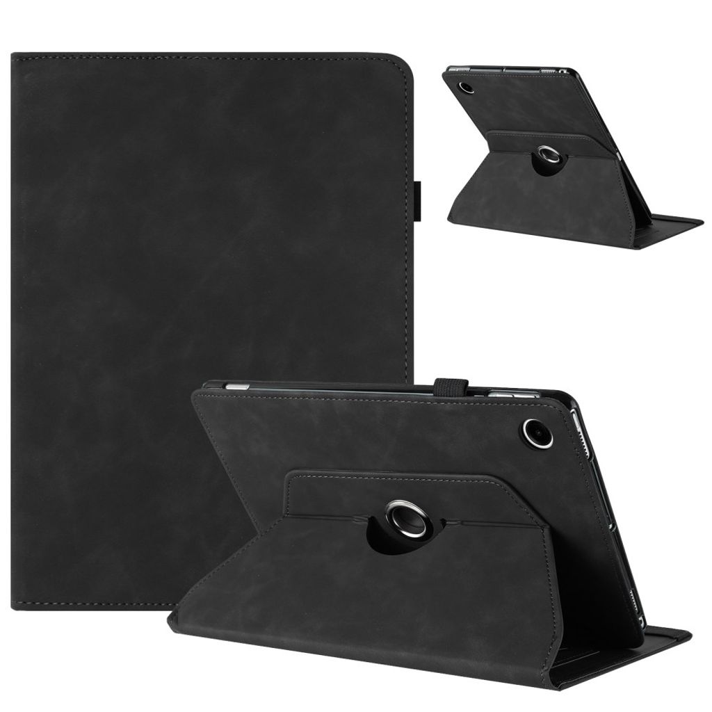 Samsung Galaxy Tab A11 / A9 fodral in PU Leather - svart