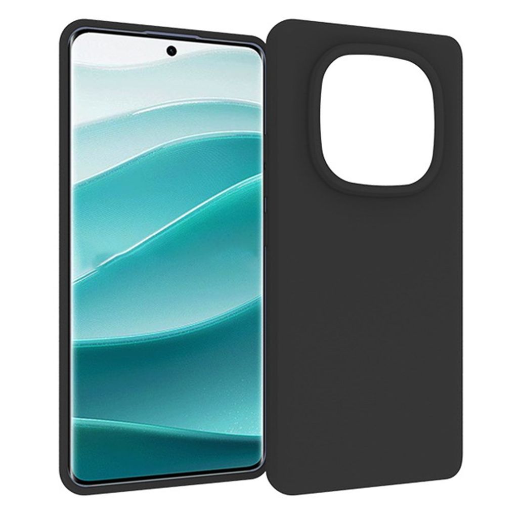 Xiaomi Redmi Note 14 Pro 5G Matte TPU Case - Black