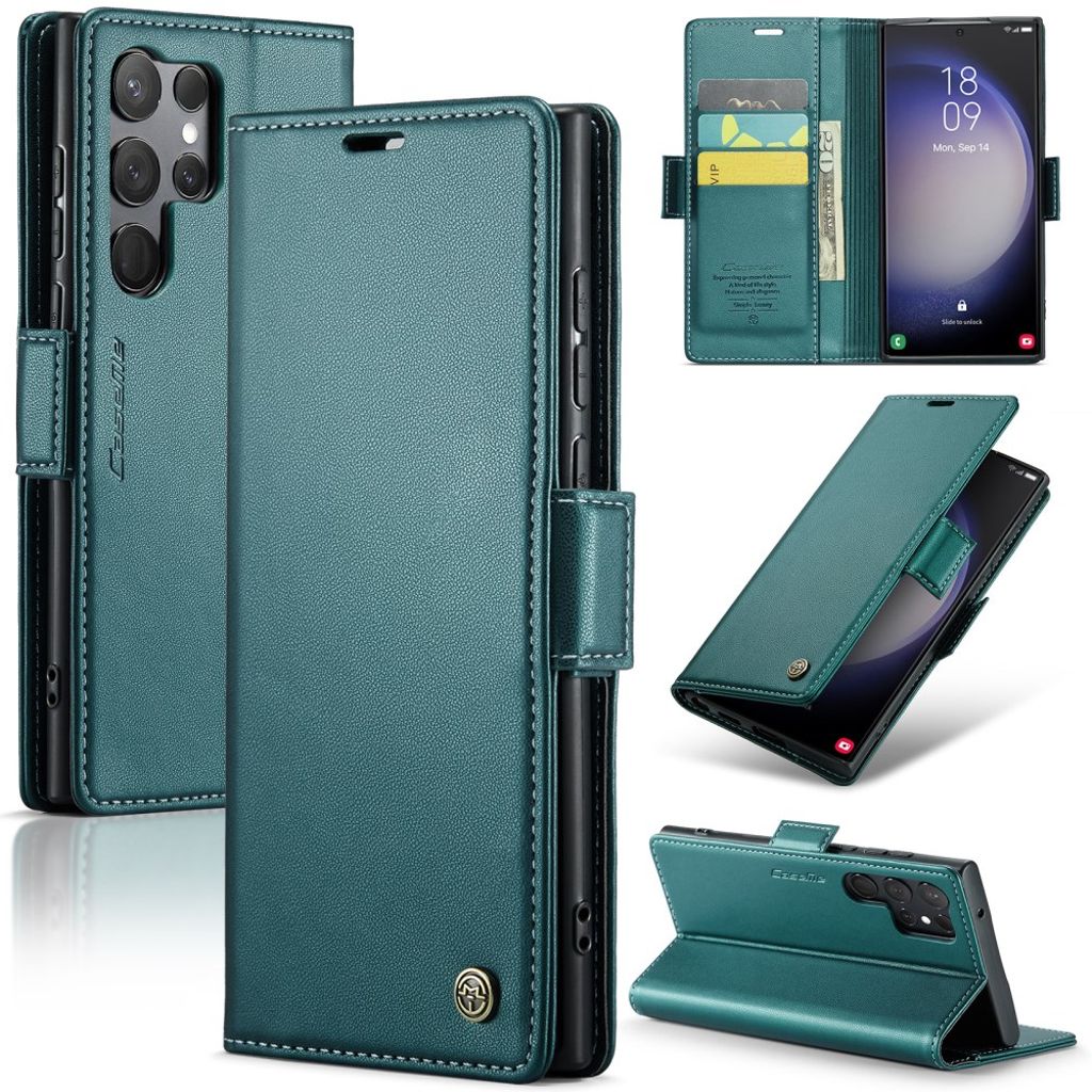 CASEME Samsung Galaxy S24 Ultra fodral – grön
