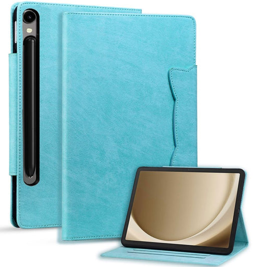 Samsung Galaxy Tab S11 fodral Cat Closure/stativ - Light blå