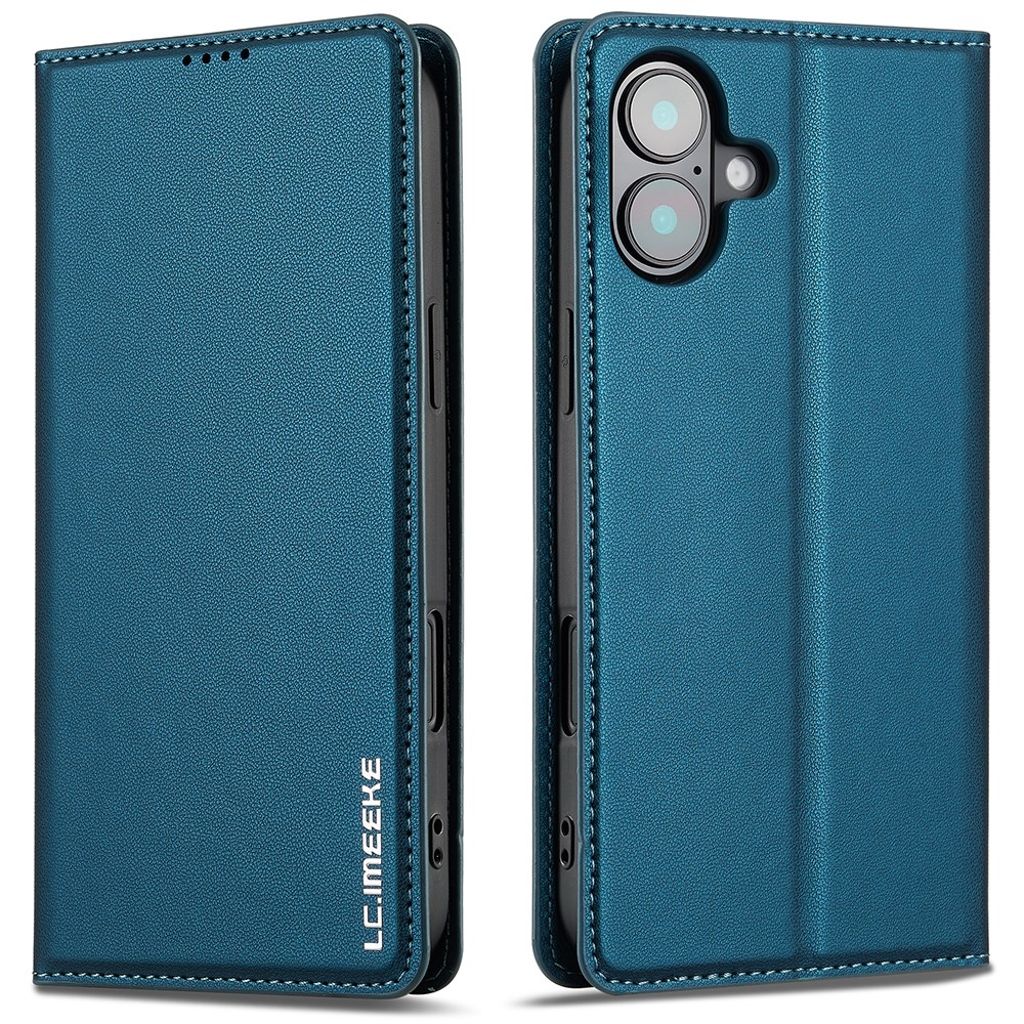 LC.IMEEKE iPhone 17 Wallet Fodral - Blue