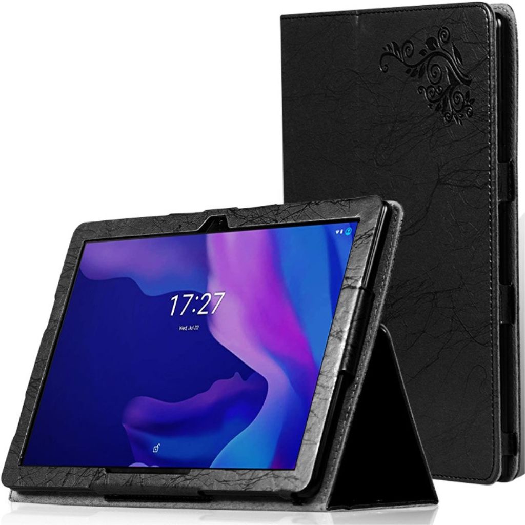 TCL Tab 10L Imprinted fodral – svart