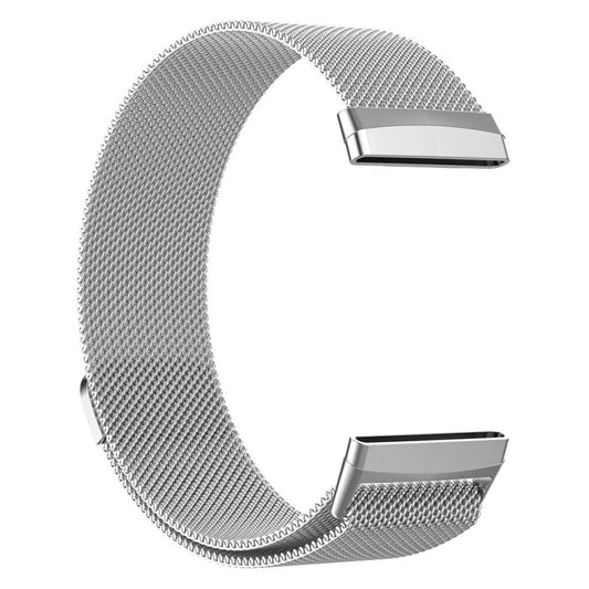 Fitbit Versa 4 / Sense 2 Watch Band in Stainless Steel, Size S - Silver