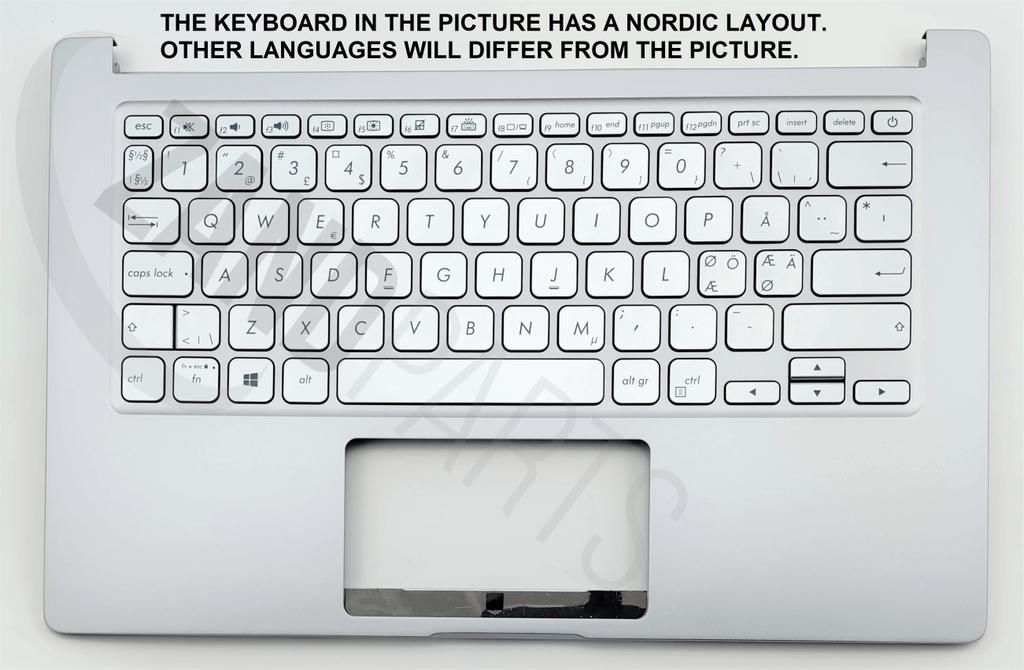 Asus X403FA-2S Keyboard (GERMAN) Module/AS (ISOLATION) (BACKLIGHT)