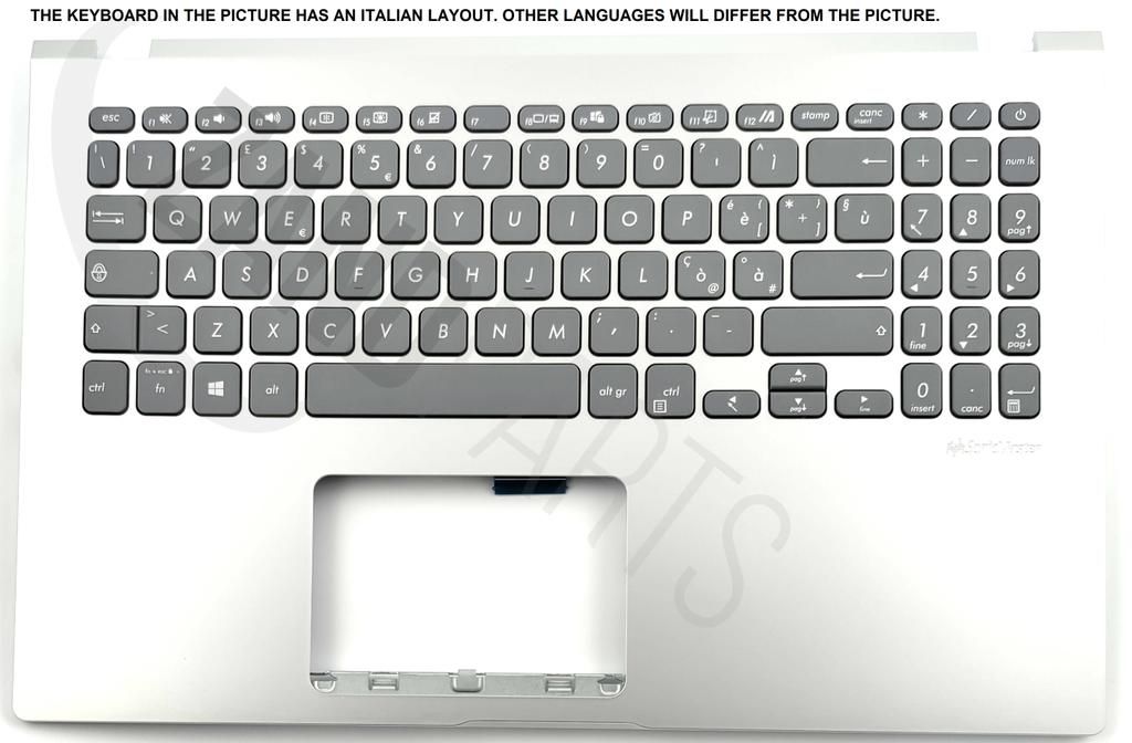 Asus X509UA-1S Keyboard (FRENCH) Module/AS