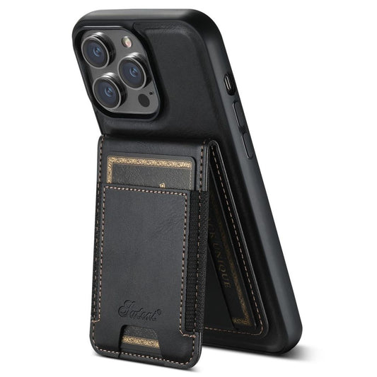 SUTENI iPhone 13 Pro Max Case Card Holder MagSafe - Black