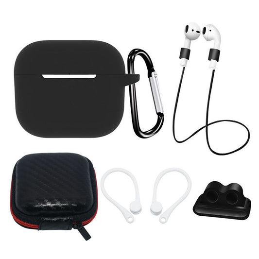 AirPods 3 Silicone Case Set - Black
