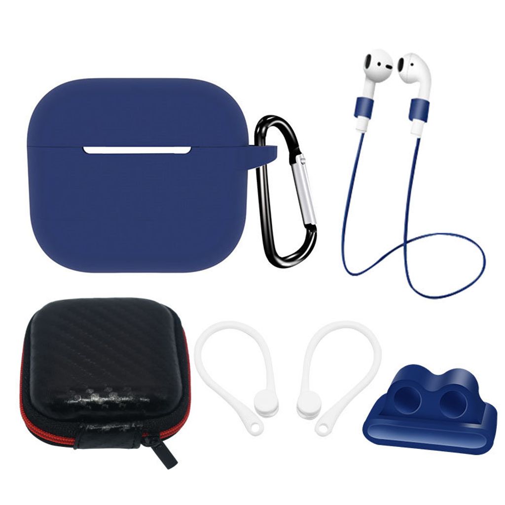 AirPods 3 Silicone Case Set - Blue