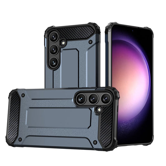 Hybrid Armor case for Samsung Galaxy S24 Plus armored - blue