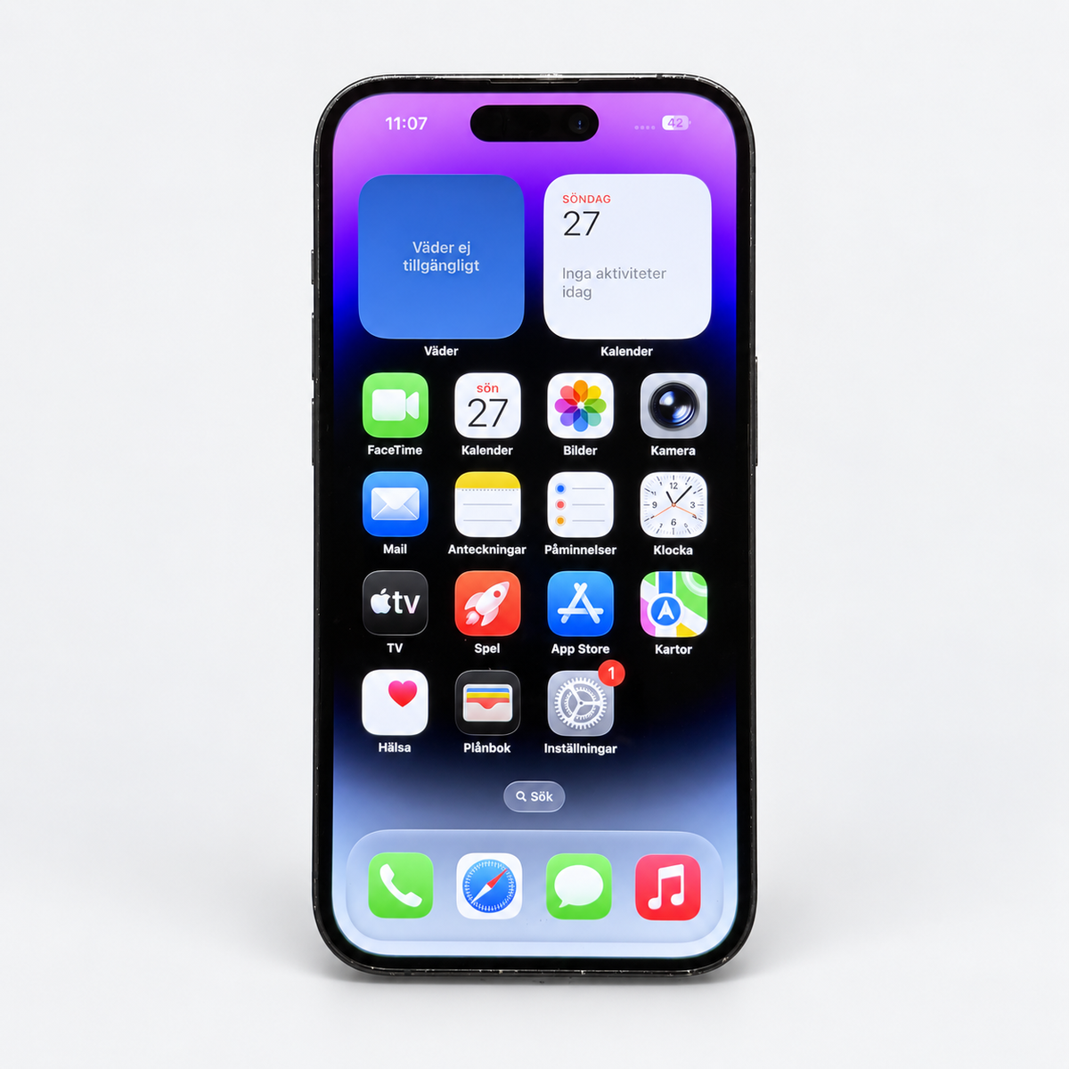Apple iPhone 14 Pro 128 GB – Begagnad | 100 % batterihälsa | 1 års garanti