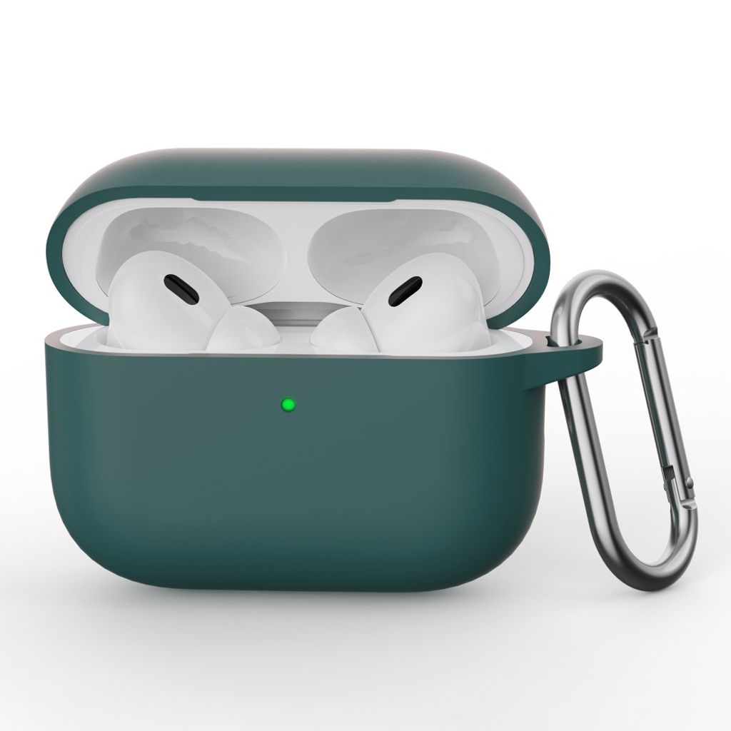 Apple AirPods Pro 3 Case in Silicone - Dark Green