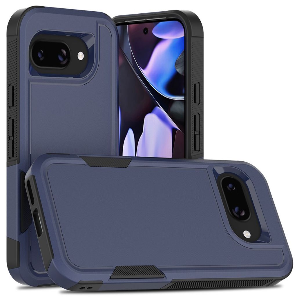 Google Pixel 9a stötdämpande skal – Dark blå