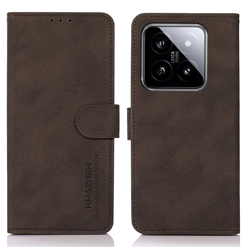 KHAZNEH Xiaomi 14 Pro fodral – brun
