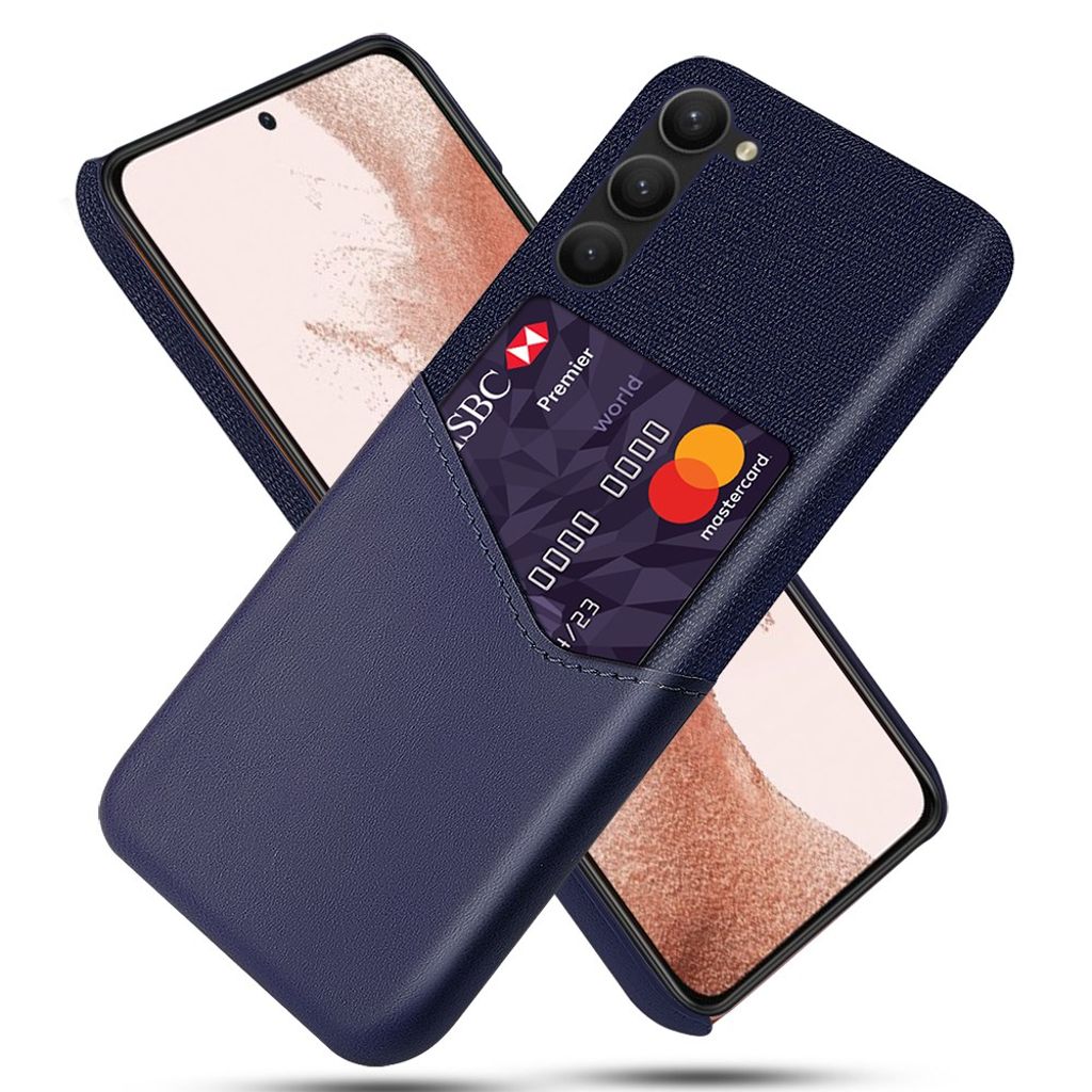 Samsung Galaxy S24 Case with card holder - Blue