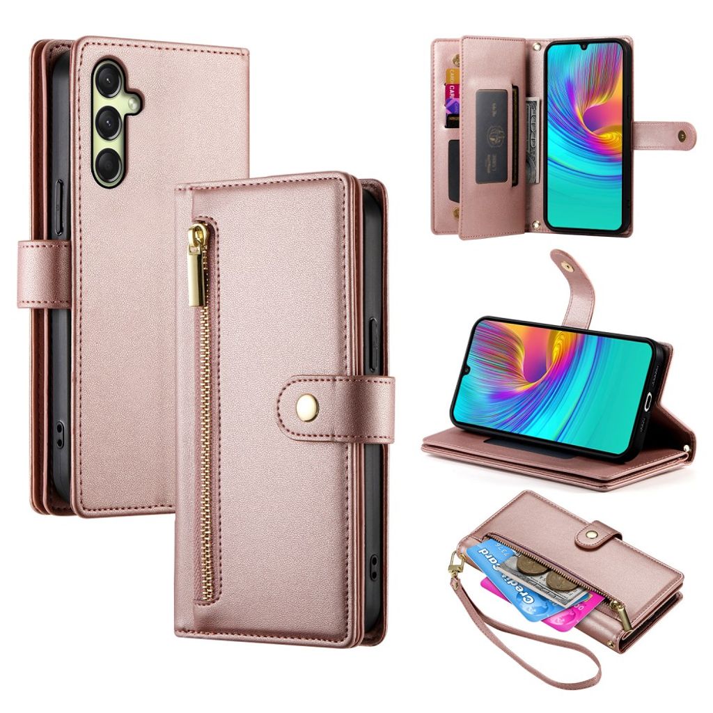 Samsung Galaxy A26 5G plånboksfodral – rosa