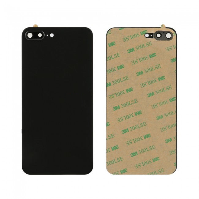 iPhone 8 Plus Back Cover (No Logo) - Black