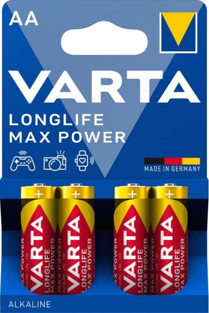 AA  Longlife Max Power LR6 Alkaliskt 4-pack