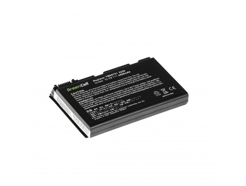 Green Cell Battery for TravelMate 5220 5520 5720 etc., 10.8V 4400mAh
