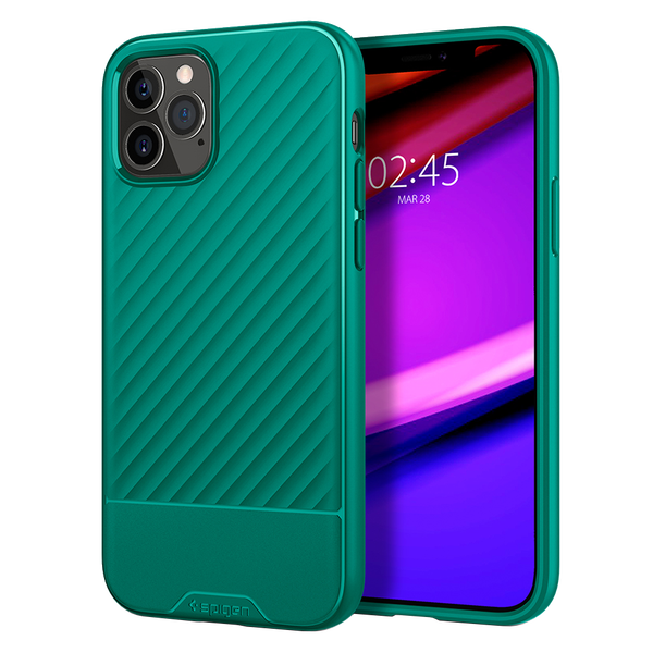 Spigen Core Armor skal till iPhone 12/12 Pro – Mint