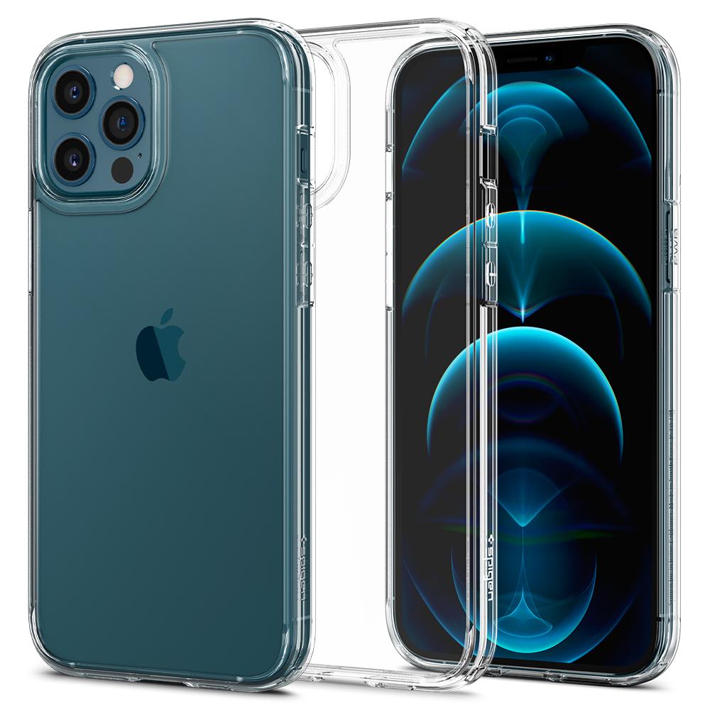 Spigen Ultra Hybrid skal för iPhone 12/12 Pro - transparent
