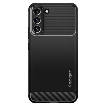 Spigen Rugged Armor skal till Galaxy S22 – svart
